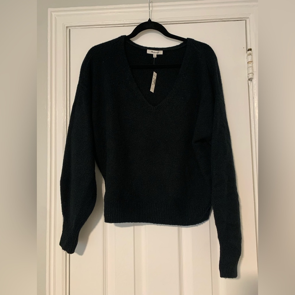 NWT black madewell sweater